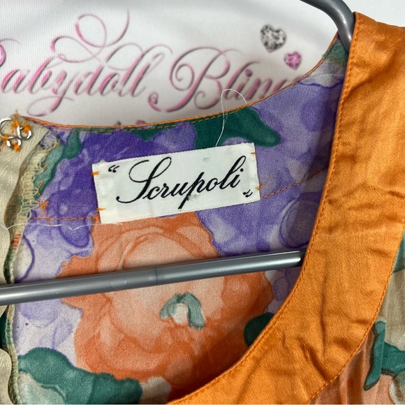 Vibrant Floral Mini Dress - Picture 4 of 10